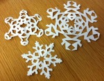 Paper snowflakes